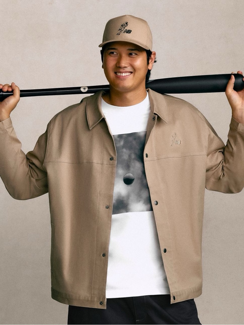NEW BALANCE- Shohei Ohtani Signature Hitch Tan Hat NWT from Japan 🇯🇵 NWT dodgers - Picture 6 of 9